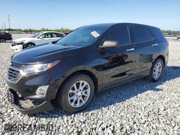 2019 Chevrolet Equinox LS with VIN 3GNAXHEV5KL383448, listed as a Copart auction lot 52693805 with 73,439 mi miles and Non Repairable. Bid and sale history available at DreamBid. Image 1.