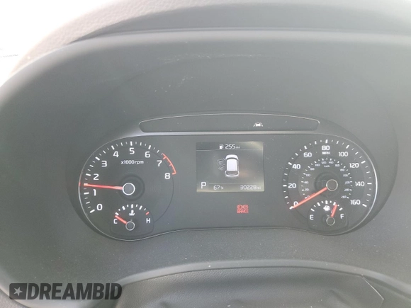 2022 Kia Soul LX with VIN KNDJ23AU0N7183707, listed as a Copart auction lot 47773255 with 30,228 mi miles and Salvage Title. Bid and sale history available at carsss.com. Image 9.