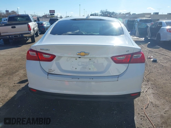 2016 Chevrolet Malibu LT with VIN 1G1ZE5ST8GF206020, listed as a IAAI auction lot 41031615 with 99,429 mi miles and . Bid and sale history available at carsss.com. Image 16.