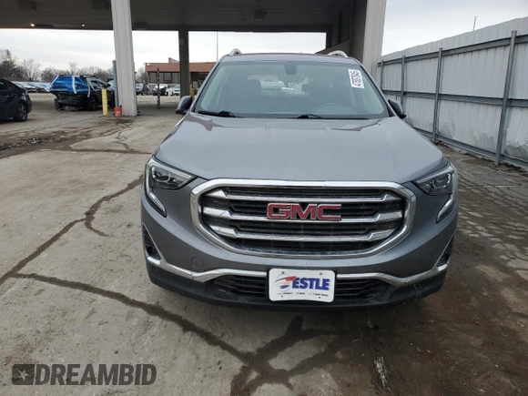 2018 GMC Terrain SLT with VIN 3GKALPEV3JL167177, listed as a Copart auction lot 47607845 with 112,222 mi miles and Salvage Title. Bid and sale history available at DreamBid. Image 5.