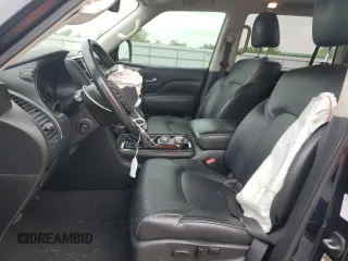 2020 Infiniti QX80 LUXE with VIN JN8AZ2NE2L9253853, listed as a Copart auction lot 70101594 with 76,337 mi miles and Salvage Title. Bid and sale history available at carsss.com. Image 7.