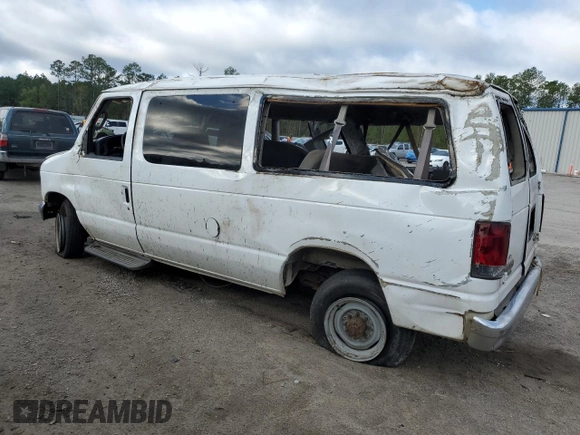 2007 Ford Econoline Passenger XL with VIN 1FBNE31L77DA87212, listed as a Copart auction lot 80886604 with Not Provided miles and Salvage Title. Bid and sale history available at carsss.com. Image 2.