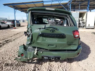 2020 Toyota Sequoia SR5 with VIN 5TDBY5G1XLS176990, listed as a Copart auction lot 46078625 with 58,688 mi miles and Salvage Title. Bid and sale history available at carsss.com. Image 6.