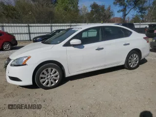 2015 Nissan Sentra S with VIN 3N1AB7AP9FY345936, listed as a Copart auction lot 50290735 with 113,572 mi miles and Salvage Title. Bid and sale history available at carsss.com. Image 1.