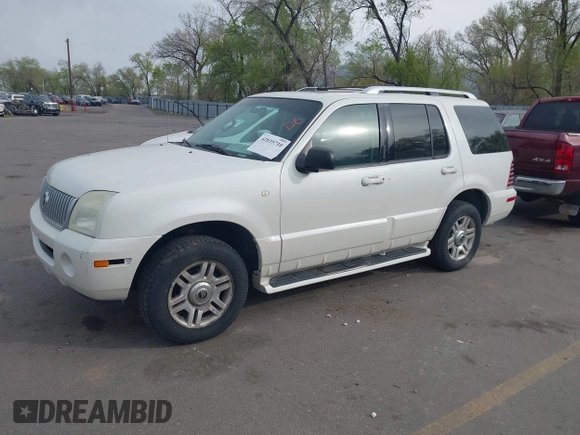 2004 Mercury Mountaineer Convenience z VIN 4M2DU86W24ZJ06543, wystawiony jako IAAI lot #42035710 z przebiegiem Nie podano mil oraz . Historia ofert i sprzedaży dostępna na DreamBid. Obrazek 2.