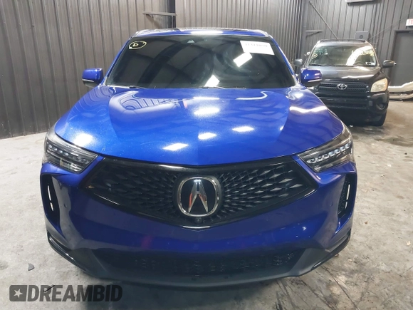 2023 Acura RDX Advance with VIN 5J8TC2H8XPL007090, listed as a IAAI auction lot 41311059 with 12,437 mi miles and . Bid and sale history available at DreamBid. Image 6.