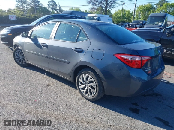 2019 Toyota Corolla L with VIN 2T1BURHE8KC152313, listed as a IAAI auction lot 41875483 with 110,697 mi miles. Bid and sale history available at carsss.com. Image 3.