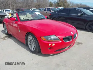 2003 BMW Z4 2.5i with VIN 4USBT33453LS47494, listed as a IAAI auction lot 41680909 with 84,036 mi miles and . Bid and sale history available at DreamBid. Image 1.