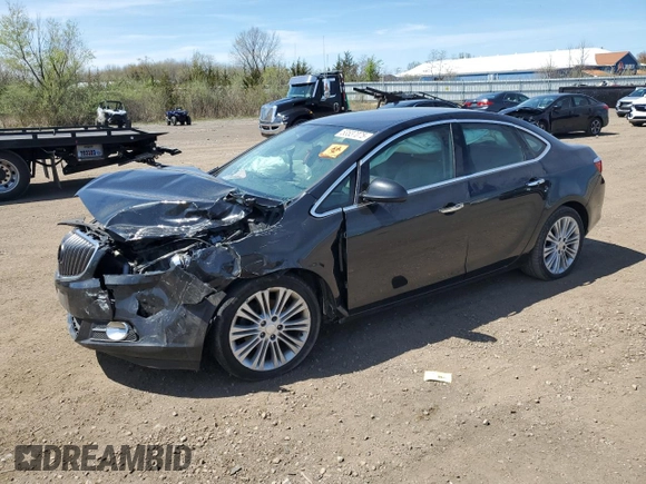 2014 Buick Verano with VIN 1G4PP5SK7E4174746, listed as a Copart auction lot 53537075 with 120,429 mi miles and Salvage title. Bid and sale history available at DreamBid. Image 1.