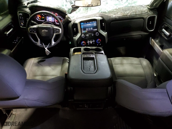 2019 Chevrolet Silverado 1500 RST with VIN 3GCUYEED4KG284184, listed as a Copart auction lot 44963255 with 117,669 mi miles and Salvage Title. Bid and sale history available at carsss.com. Image 8.