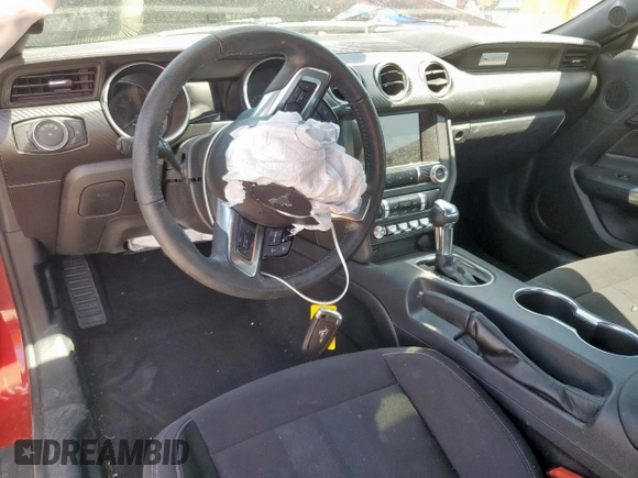 2022 Ford Mustang EcoBoost with VIN 1FA6P8TH8N5130419, listed as a Copart auction lot 57816625 with 27,375 mi miles and Salvage title. Bid and sale history available at DreamBid. Image 8.