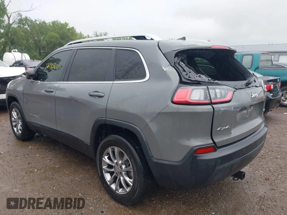 2021 Jeep Cherokee Latitude Plus with VIN 1C4PJMLB4MD101492, listed as a IAAI auction lot 42426027 with 22,856 mi miles and . Bid and sale history available at DreamBid. Image 6.