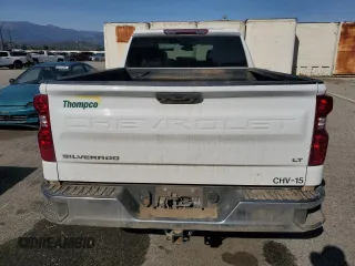 2023 Chevrolet Silverado 1500 LT with VIN 3GCUDDED7PG126242, listed as a Copart auction lot 50043135 with 33,141 mi miles and Salvage Title. Bid and sale history available at carsss.com. Image 6.