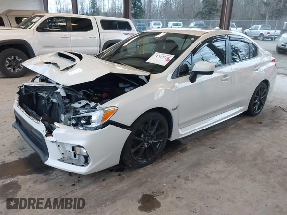 2021 Subaru WRX Premium with VIN JF1VA1C69M9817340, listed as a IAAI auction lot 41527220 with 38,188 mi miles. Bid and sale history available at carsss.com. Image 18.