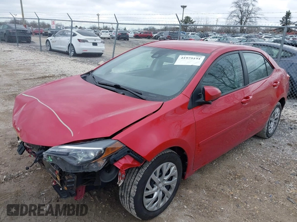 2019 Toyota Corolla L with VIN 2T1BURHEXKC228937, listed as a IAAI auction lot 41979191 with 107,413 mi miles and . Bid and sale history available at carsss.com. Image 21.