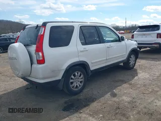 2005 Honda CR-V EX SE with VIN JHLRD78915C028891, listed as a IAAI auction lot 41672320 with 189,691 mi miles. Bid and sale history available at carsss.com. Image 4.