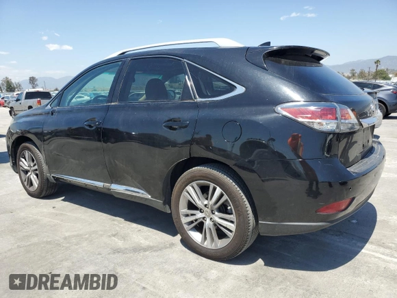 2015 Lexus RX 350 with VIN 2T2ZK1BA6FC184402, listed as a Copart auction lot 54926635 with 179,881 mi miles and Salvage Title. Bid and sale history available at DreamBid. Image 2.