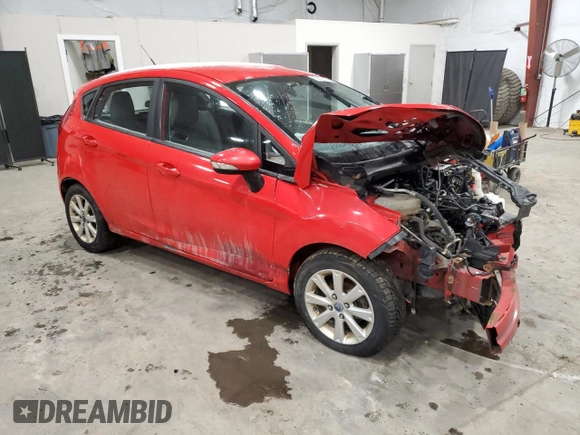 2013 Ford Fiesta SE with VIN 3FADP4EJ1DM170737, listed as a Copart auction lot 50323795 with 0 mi miles and Non Repairable. Bid and sale history available at carsss.com. Image 4.
