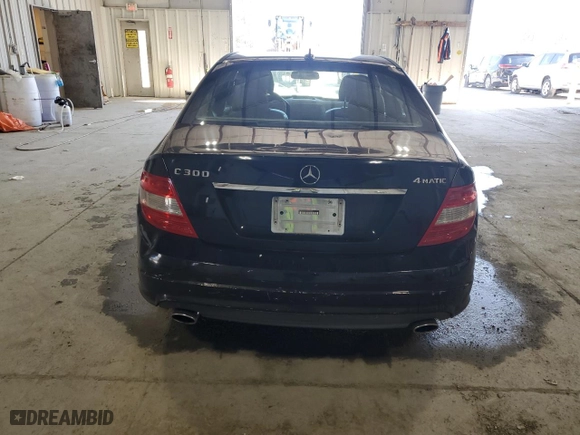 2011 Mercedes-Benz C-Class C 300 Sport with VIN WDDGF8BB9BR178911, listed as a Copart auction lot 51481435 with 118,719 mi miles and Salvage Title. Bid and sale history available at carsss.com. Image 6.