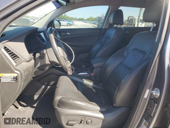 2018 Hyundai Tucson SEL Plus with VIN KM8J33A46JU714333, listed as a Copart auction lot 48523065 with 123,178 mi miles and Salvage Title. Bid and sale history available at carsss.com. Image 7.