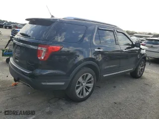 2018 Ford Explorer Limited with VIN 1FM5K7F81JGB11649, listed as a Copart auction lot 44738855 with 112,448 mi miles and Salvage Title. Bid and sale history available at carsss.com. Image 3.