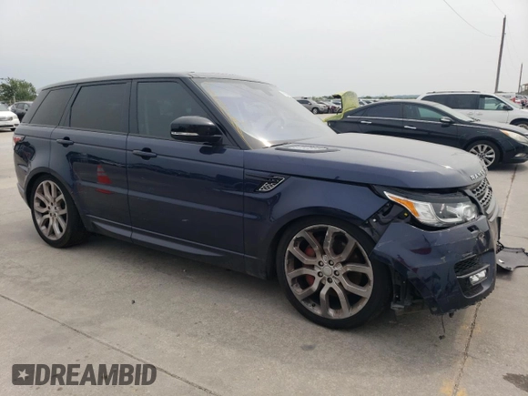 2016 Land Rover Range Rover Sport Autobiography with VIN SALWV2EF4GA551906, listed as a Copart auction lot 66838054 with 59,092 mi miles and Salvage title. Bid and sale history available at DreamBid. Image 4.