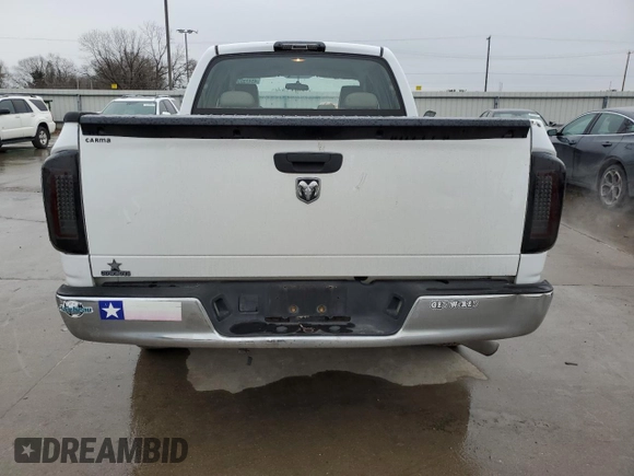 2007 Dodge 1500 ST with VIN 1D7HA18K77J519729, listed as a Copart auction lot 45473035 with 266,222 mi miles and Salvage Title. Bid and sale history available at DreamBid. Image 6.