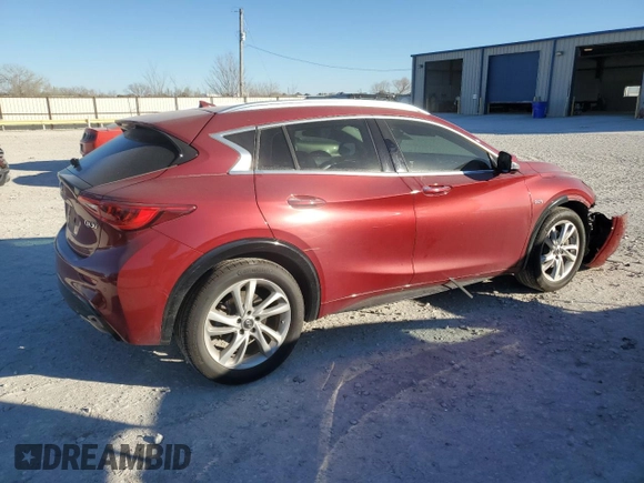 2019 Infiniti QX30 ESSENTIAL with VIN SJKCH5CP1KA008551, listed as a Copart auction lot 38154954 with 25,716 mi miles. Bid and sale history available at carsss.com. Image 3.