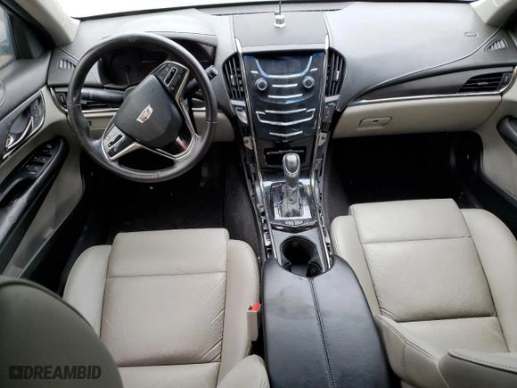 2015 Cadillac ATS Sedan Standard AWD with VIN 1G6AG5RX0F0141322, listed as a Copart auction lot 72882794 with 0 mi miles and Non Repairable. Bid and sale history available at carsss.com. Image 8.