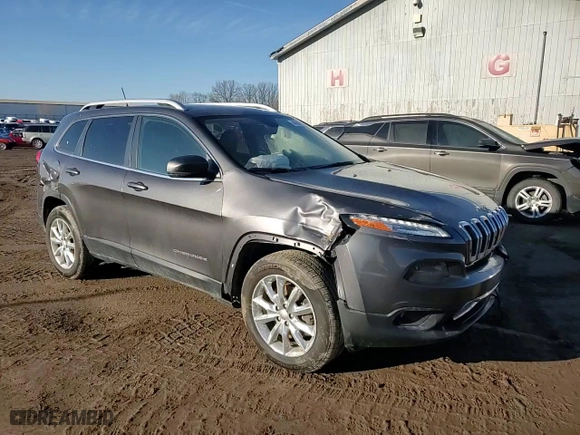 2017 Jeep Cherokee Limited with VIN 1C4PJMDB7HW659135, listed as a Copart auction lot 46289235 with 100,566 mi miles and Clean Title. Bid and sale history available at carsss.com. Image 11.