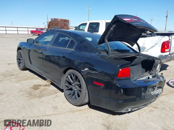 2013 Dodge Charger SE with VIN 2C3CDXBG7DH521114, listed as a IAAI auction lot 41756011 with 152,491 mi miles. Bid and sale history available at carsss.com. Image 3.