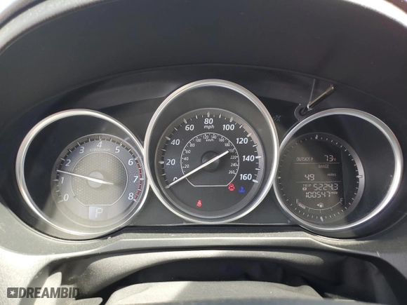 2014 Mazda Mazda6 i Touring with VIN JM1GJ1V69E1130519, listed as a Copart auction lot 50803125 with 100,547 mi miles and Salvage Title. Bid and sale history available at carsss.com. Image 9.