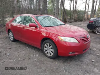 2009 Toyota Camry with VIN 4T1BE46K09U310032, listed as a IAAI auction lot 41653661 with 195,383 mi miles. Bid and sale history available at carsss.com. Image 1.