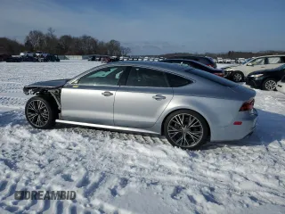 2018 Audi A7 Premium Plus with VIN WAUW3AFC9JN087620, listed as a Copart auction lot 42178915 with 87,445 mi miles and Salvage title. Bid and sale history available at DreamBid. Image 2.