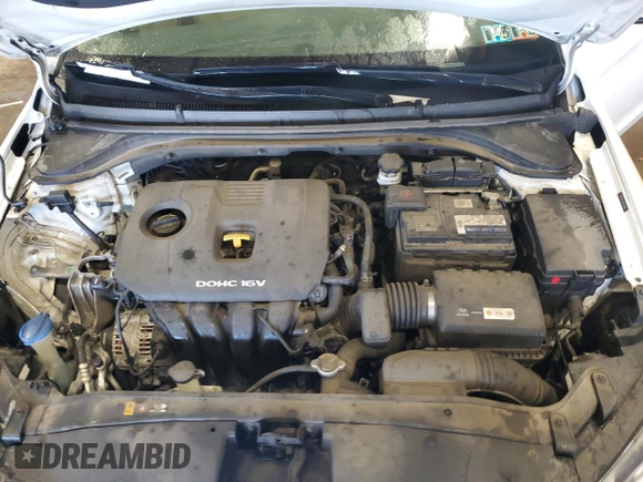 2017 Hyundai Elantra SE with VIN 5NPD84LF2HH120849, listed as a Copart auction lot 54703255 with 80,335 mi miles and Salvage Title. Bid and sale history available at DreamBid. Image 11.