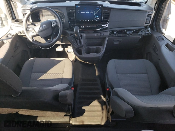 2023 Ford Transit Passenger XL with VIN 1FBAX2C89PKB28625, listed as a Copart auction lot 79552174 with 6,212 mi miles and Salvage Title. Bid and sale history available at DreamBid. Image 8.