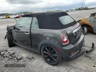 2012 MINI Convertible S with VIN WMWZP3C58CT296381, listed as a Copart auction lot 50834655 with 111,228 mi miles and Salvage Title. Bid and sale history available at DreamBid. Image 2.