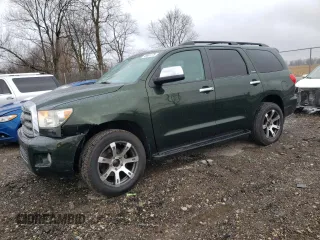 2010 Toyota Sequoia Ltd with VIN 5TDJW5G17AS028083, listed as a Copart auction lot 49801775 with 174,042 mi miles and Salvage Title. Bid and sale history available at carsss.com. Image 1.