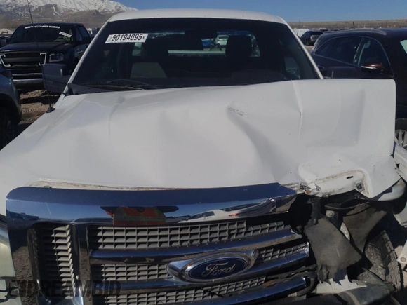 2009 Ford F-150 XL with VIN 1FTRF12W39KB59366, listed as a Copart auction lot 50194095 with 341,537 mi miles and Salvage Title. Bid and sale history available at carsss.com. Image 11.