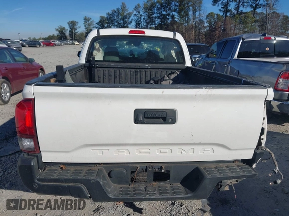 2018 Toyota Tacoma SR with VIN 5TFRX5GN9JX121099, listed as a IAAI auction lot 41186232 with 127,151 mi miles and . Bid and sale history available at DreamBid. Image 16.