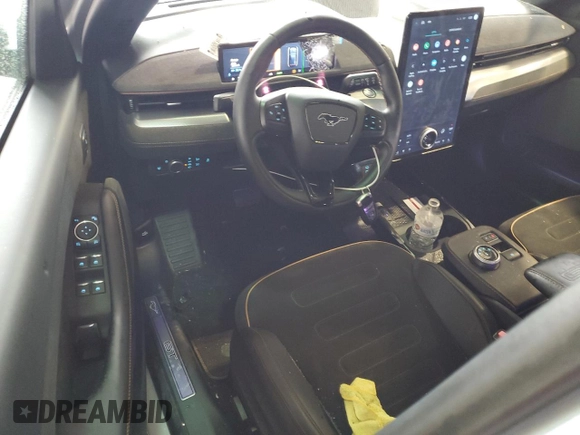 2022 Ford Mustang Mach-E GT with VIN 3FMTK4SEXNMA25284, listed as a Copart auction lot 56784195 with Not provided miles and Salvage title. Bid and sale history available at DreamBid. Image 8.