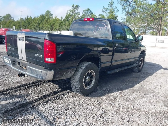 2003 Dodge Ram 1500 ST with VIN 1D7HU18DX3J617432, listed as a IAAI auction lot 41917313 with 153,409 mi miles. Bid and sale history available at carsss.com. Image 4.