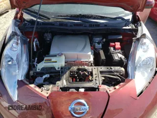 2017 Nissan LEAF SL with VIN 1N4BZ0CPXHC307411, listed as a Copart auction lot 57382653 with 48,872 mi miles. Bid and sale history available at carsss.com. Image 11.