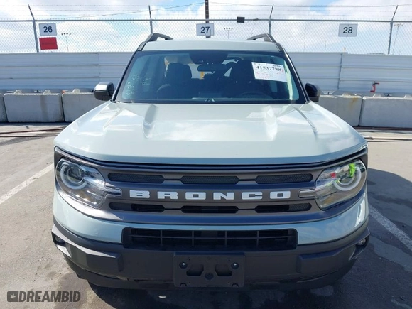 2024 Ford Bronco Sport Big Bend with VIN 3FMCR9B63RRE95974, listed as a IAAI auction lot 41537788 with NaN miles. Bid and sale history available at carsss.com. Image 12.
