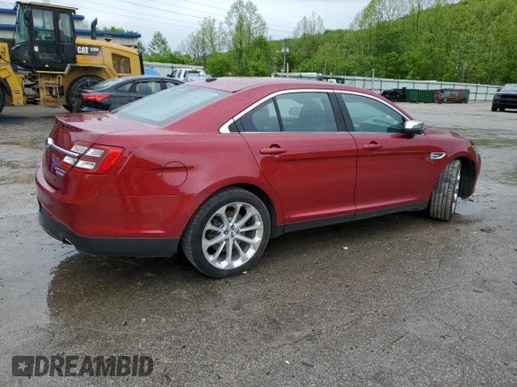 2016 Ford Taurus Limited with VIN 1FAHP2F87GG100532, listed as a Copart auction lot 55512555 with 64,528 mi miles and Salvage title. Bid and sale history available at DreamBid. Image 3.