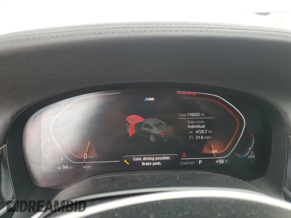 2020 BMW 7 Series 750i xDrive с VIN WBA7U2C02LGJ59296, выставлен на аукционе Copart как лот 58029085 с пробегом 116 522 миль миль и Чистый • Clean title. История ставок и продаж доступна на DreamBid. Изображение 9.