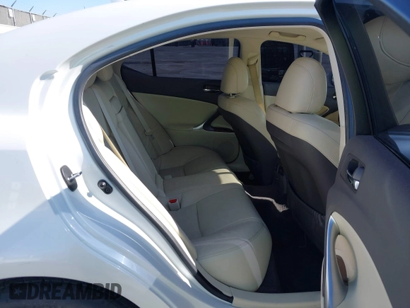 2010 Lexus IS 250 z VIN JTHBF5C20A2095567, wystawiony jako IAAI lot #42412231 z przebiegiem 117 222 mil mil oraz . Historia ofert i sprzedaży dostępna na DreamBid. Obrazek 8.