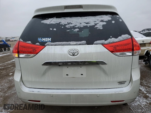 2012 Toyota Sienna XLE with VIN 5TDDK3DC4CS030704, listed as a Copart auction lot 44935165 with 120,890 mi miles and Salvage title. Bid and sale history available at DreamBid. Image 6.