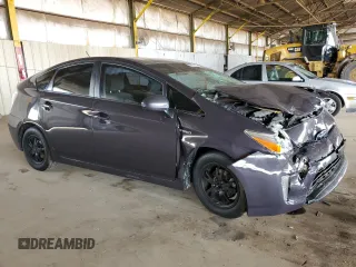2014 Toyota Prius Four with VIN JTDKN3DU2E0375131, listed as a Copart auction lot 55539245 with 213,041 mi miles and Salvage Title. Bid and sale history available at DreamBid. Image 4.