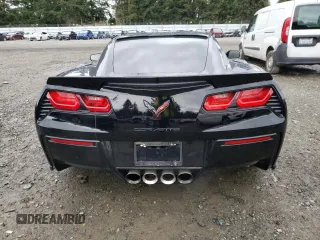 2018 Chevrolet Corvette Z51 1LT with VIN 1G1YG2D71J5106441, listed as a Copart auction lot 47322195 with 15,772 mi miles and Salvage Title. Bid and sale history available at carsss.com. Image 6.